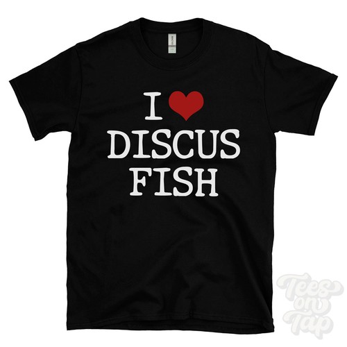 Shirt love discus fish - i,